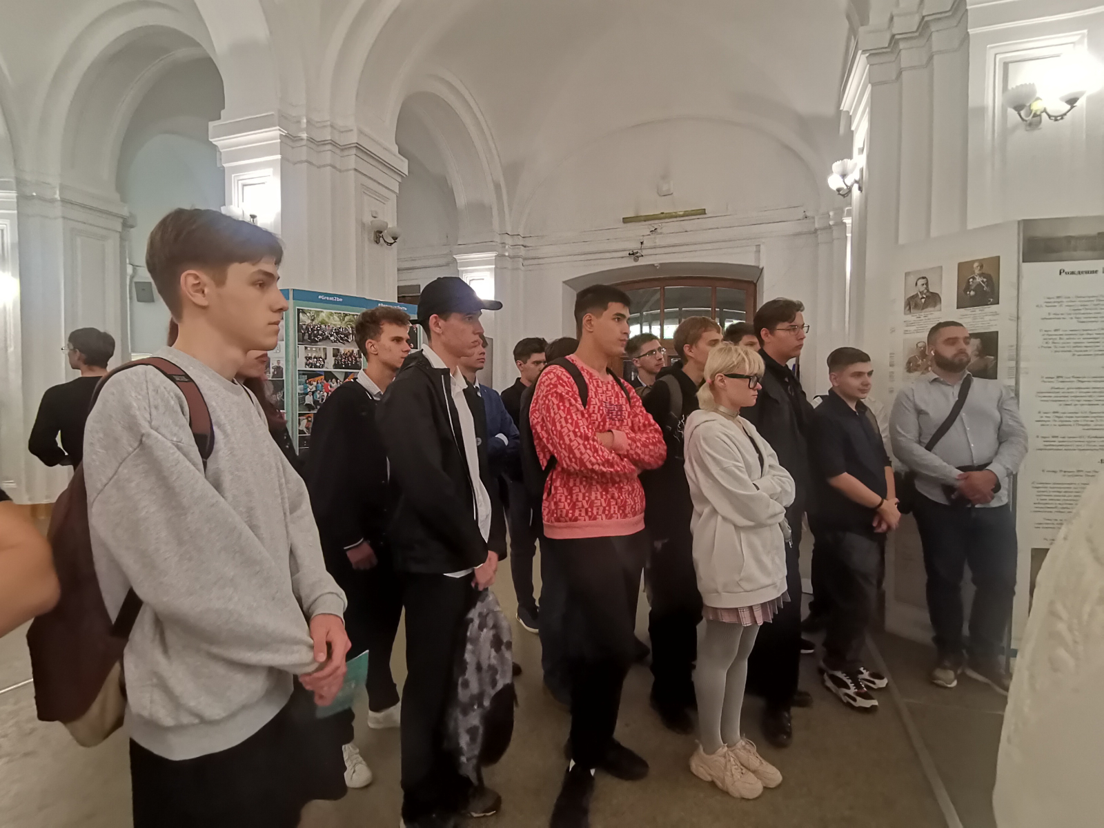 Уникальное путешествие в историю Политехнического Университета: первокурсники посетили музей